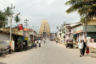 Belur Tapınağı Gopuram, Hassan, Karnataka, Hindistan