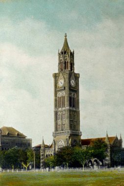 Rajabai Kulesi, Bombay Mumbai, Maharashtra, Hindistan