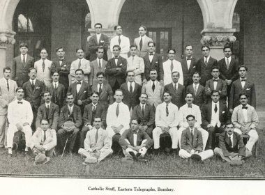Katolik Cemaati Doğu Telgrafları, Bombay Mumbai, Maharashtra, Hindistan  