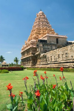 Gangaikonda Cholapuram, capital of the Cholas, temple of Shiva, Tamil Nadu, India  clipart