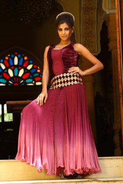 Hint kadın modeli, Pallavi, Hindistan, Asya 