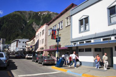 Şehir merkezi, Juneau; Alaska, Amerika Birleşik Devletleri 