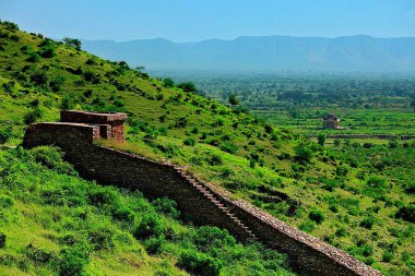 Ruin fort , Bhangarh , Rajasthan , India clipart