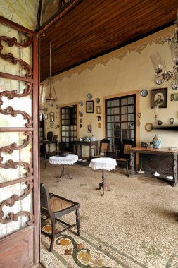 Eski Braganza evi; Margaon yakınlarındaki Chandor; Güney Goa; Goa; Hindistan Mirası