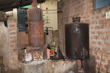 Yangın yeri; Hindistan 'da kazan.