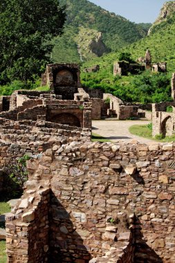 Harabe kale, Bhangarh, Rajasthan, Hindistan