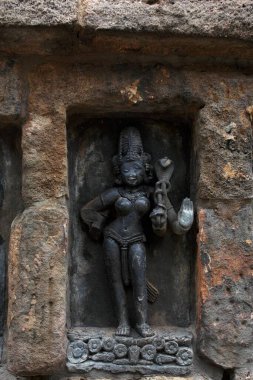 Mimarlık; chousath (64) yoginis tapınağı; Bhubaneswar; Orissa; Hindistan