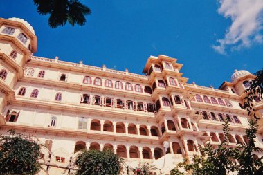 Şehir Sarayı; Udaipur; Rajasthan; Hindistan