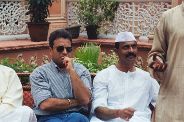 Arun Gawli Daddy notorious gangster turned politician Akhil Bhartiya Sena    clipart