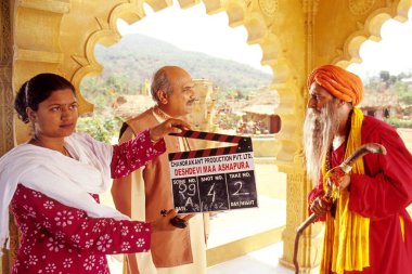 Hintçe film seti, Bombay mumbai, mahartra, Hindistan   