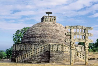 Sanchi stupa, Madhya Pradesh, Hindistan