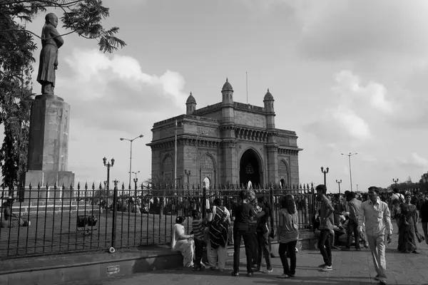 stock image Gateway of India Apollo Bunder Colaba Mumbai Maharashtra India Asia June 2012 