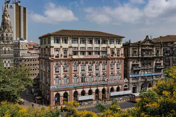 Stock image Siddharth college, mumbai, maharashtra, india, asia