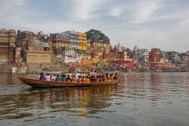 Ahilyabai ghat, varanasi, uttar pradesh, Hindistan, Asya 