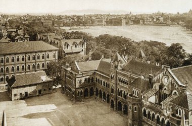 St. Xavier Okulu 'ndan Bombay, Mumbai' den Mumbai, Maharashtra, Hindistan