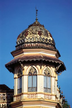 Nattukkottai Chettiars evleri, Chettinad, Tamil Nadu, Hindistan