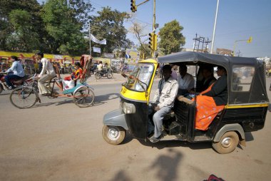 Çekçek ve çekçek Katni, Madhya Pradesh, Hindistan 