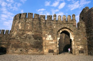 Demir Kalesi, Daulatabad Kalesi, Aurangabad, Maharashtra, Hindistan