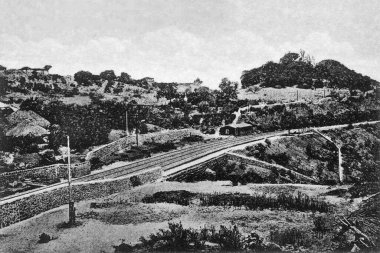 Sanatoryum khandala maharashtra Hindistan 'ın eski klasik fotoğrafı. 