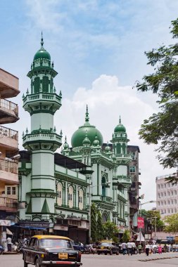 Hamidiya Mescidi, Pydhonie, Mumbai, Maharashtra, Hindistan, Asya 