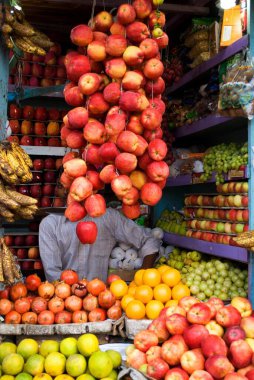 Bir demet elma, Shillong, Meghalaya, Hindistan