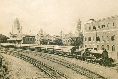 Victoria Terminus (1878 - 88) , Bombay , Mumbai , maharashtra , INDIA