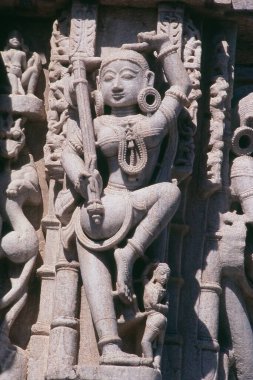 Surya güneş tapınağı, Ranakpur, Rajasthan, Hindistan, Asya