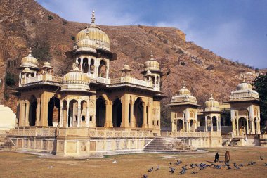 Cenotaph, jaipur, gaitor, rajasthan, Hindistan, Asya 