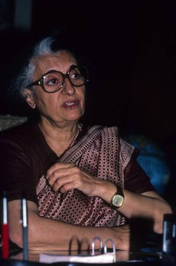 Indira Priyadarshini Gandhi Portrait   clipart