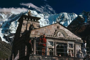 kedarnath Temple  ; uttar pradesh ; india clipart