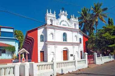 Vengurla Sindhudurg 'daki kusursuz gebe kalma kilisesi, Maharashtra, Hindistan