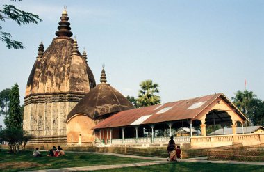 Tanrı Shiv en uzun tapınak, sibsagar, assam, Hindistan 