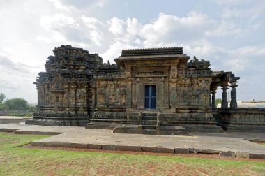 Kashi vishwanath shiva tapınağı, lakkundi, Karnataka, Hindistan, Asya 