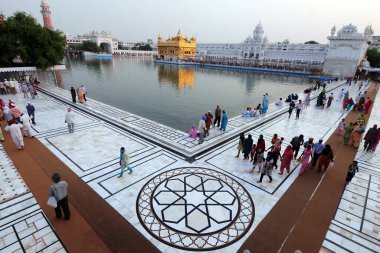 Altın Tapınak, Amritsar, Punjab, Hindistan, Asya 