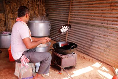Çin lokantası, Maharashtra, Hindistan, Asya.