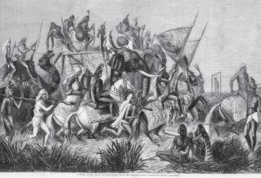 Ordu ve isyan, Chir Singh, Sihlerin Racası ve refakatçisi, Hindistan. 