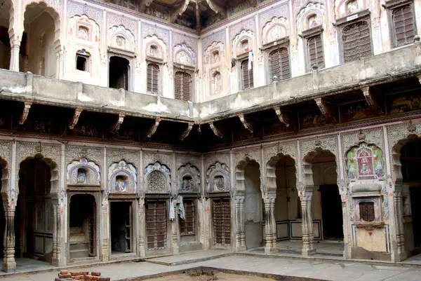 stock image Haveli, Nawalgarh, Rajasthan, India 