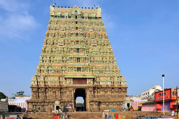 stock image gopuram of tenkasi temple tamilnadu india Asia 