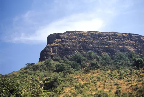 Fort Lohagad Lonavala Maharashtra India stockbilde