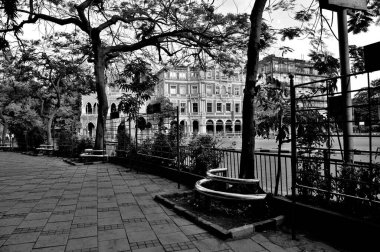 David Sassoon Kütüphanesi, Ordu ve Donanma Binası, Kordon Konağı, Kala Ghoda, Fort, Bombay, Mumbai, Maharashtra, Hindistan, Asya