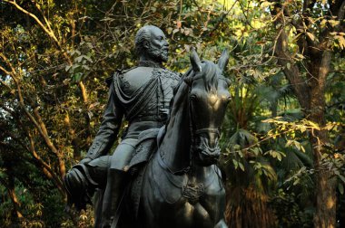 Galler 'in İngiliz Prensi heykeli, Victoria bahçesi, mumbai, maharashtra, Hindistan, Asya 