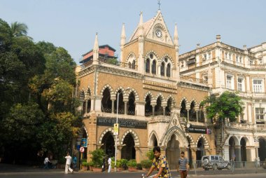 kala ghoda Bombay 'daki Sasoon kütüphanesi şimdi Mumbai; Maharashtra; Hindistan