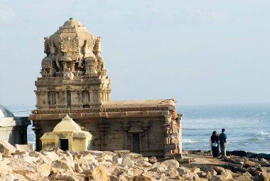 Masilamaninathar tapınağı M.S. 1305 'te Tarangambadi, Tamil Nadu, Hindistan' da inşa edildi. 