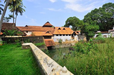 Tamil Nadu Hindistan Asya 'daki Padmanabhapuram Sarayı