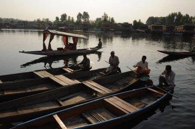 Dal Gölü, Srinagar, Jammu Kaşmir, Hindistan, Asya