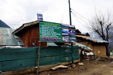 Tabela Pahalgam Kaşmir Hindistan Asya 