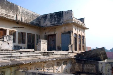 Tipik yaşlı ataların evi Ajmer, Rajasthan, Hindistan 'da. 