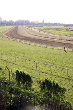 At yarışı pisti, Mahalakshmi, Bombay şimdi Mumbai, Maharashtra, Hindistan 