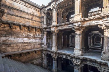 Dada harir step well, ahmedabad, Gujarat, India, Asia 