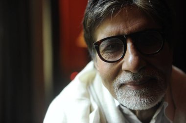Indian Bollywood Actor Amitabh Bachchan  clipart